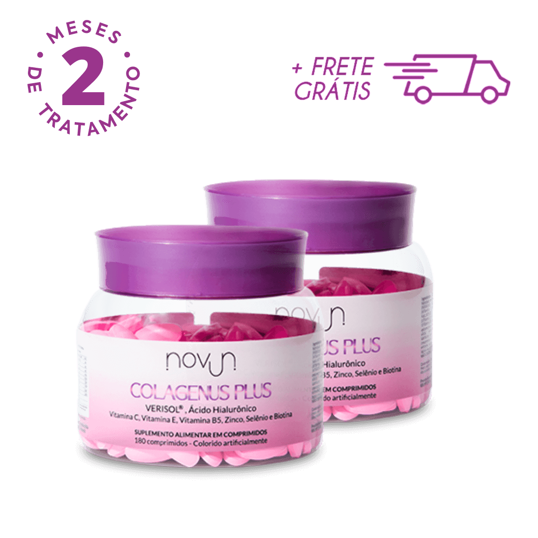 Promoção Novun Colagenus PLUS – 2 Potes