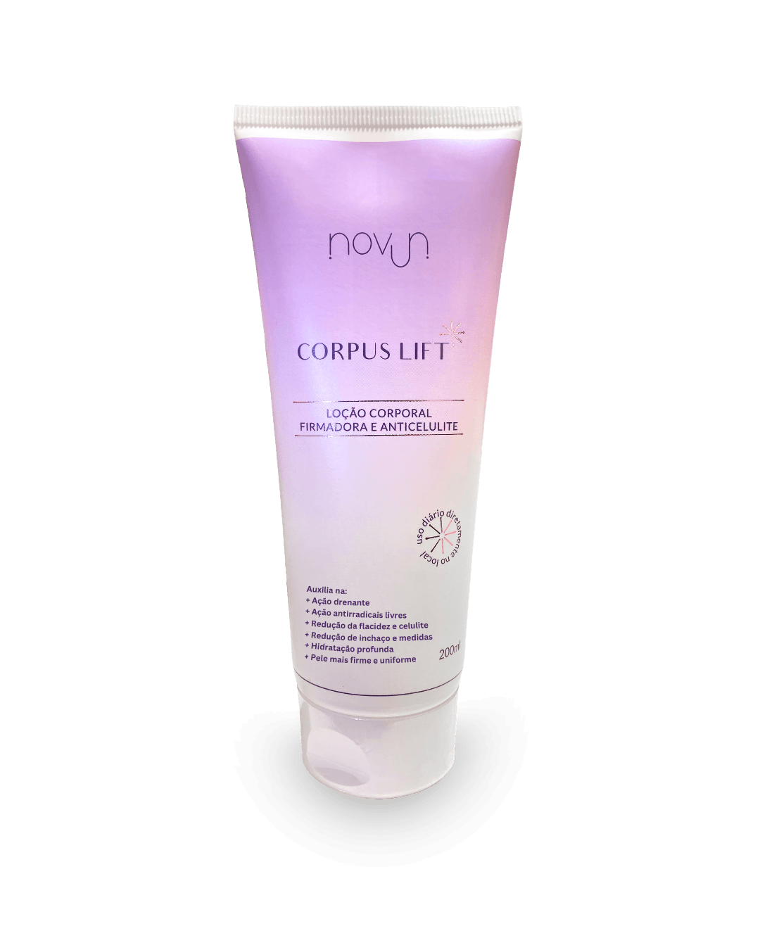 Novun Corpus Lift – Loção corporal firmadora e anticelulite